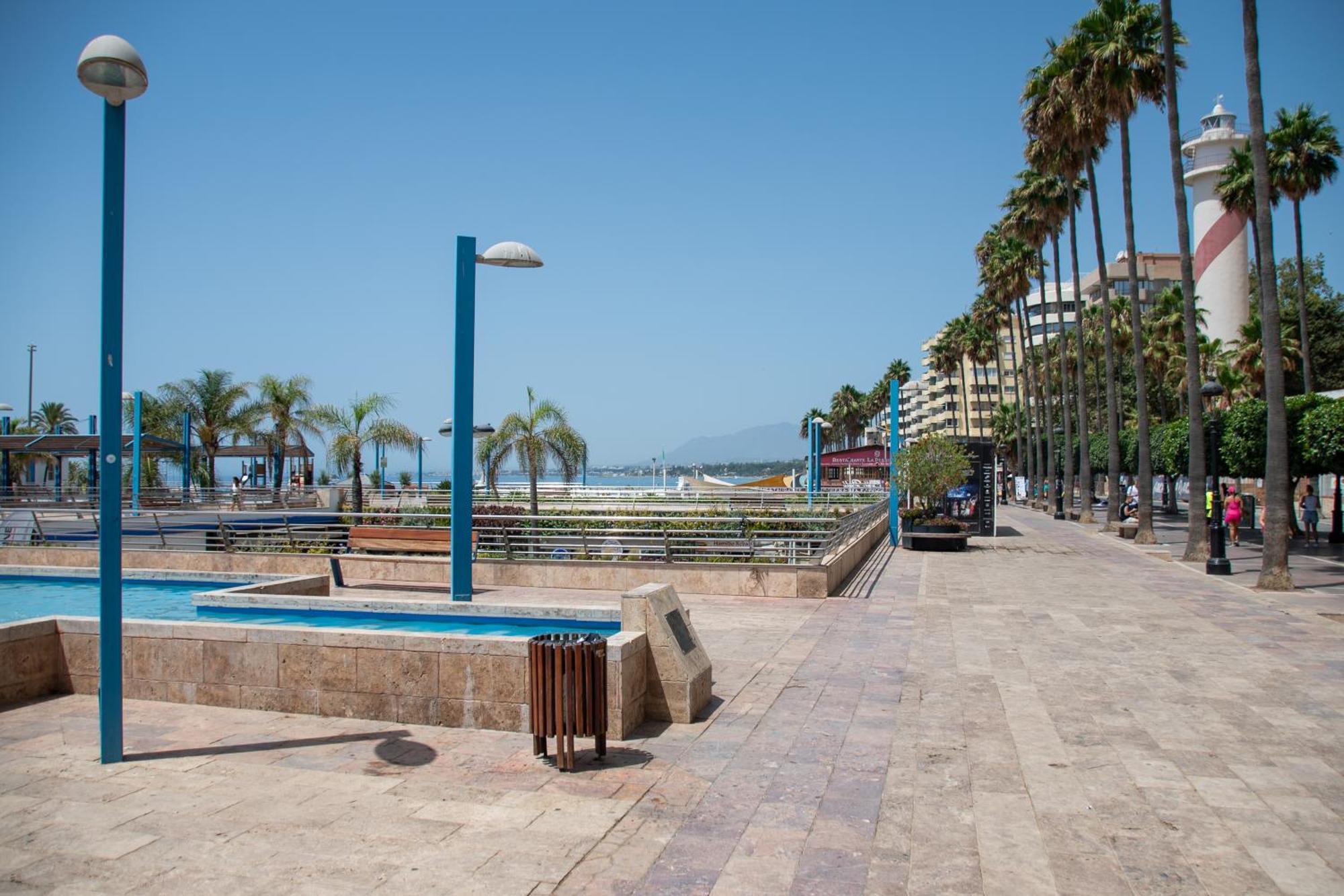 Apartamento Centrico Marbella Con Vista A Mar Kültér fotó